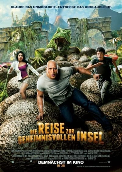 Filmplakat Die Reise zur geheimnisvollen Insel