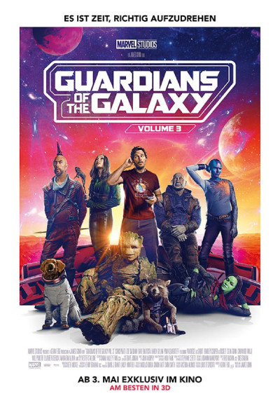 Filmplakat Guardians of the Galaxy: Vol. 3