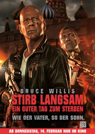 Filmplakat Stirb Langsam - Ein guter Tag zum Sterben