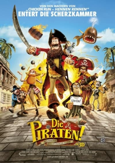 Filmplakat Die Piraten - Ein Haufen merkwürdiger Typen