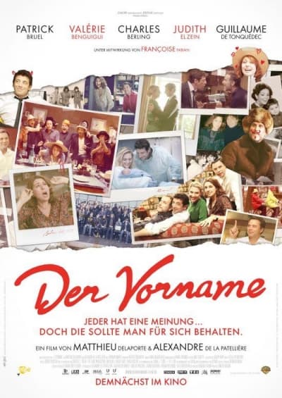 Filmplakat Der Vorname
