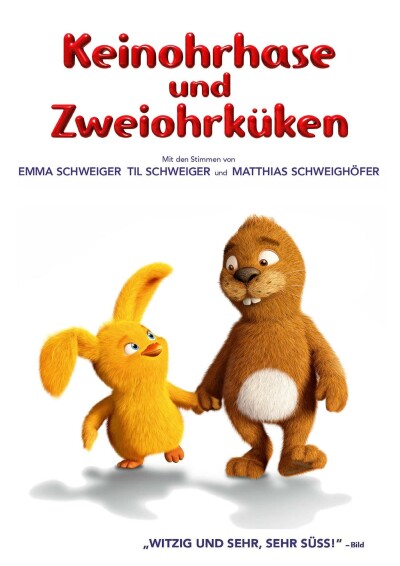 Filmplakat Keinohrhase und Zweiohrküken