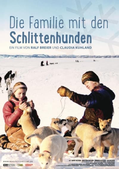 Filmplakat Die Familie mit den Schlittenhunden
