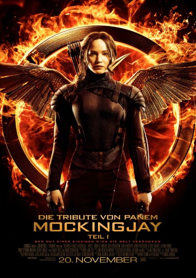 Filmplakat Die Tribute von Panem - Mockingjay Teil 1