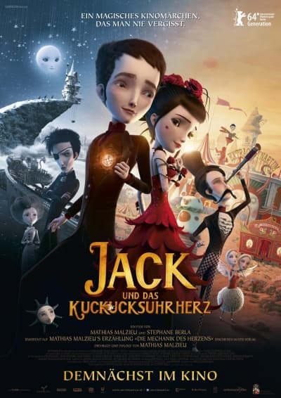 Filmplakat Jack und das Kuckucksuhrherz