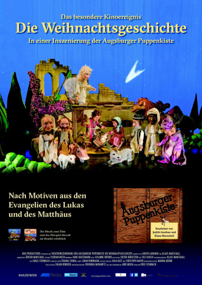Filmplakat Augsburger Puppenkiste: Die Weihnachtsgeschichte