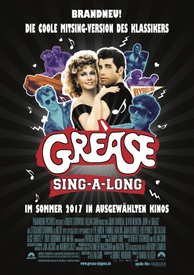 Filmplakat Grease Sing-A-Long
