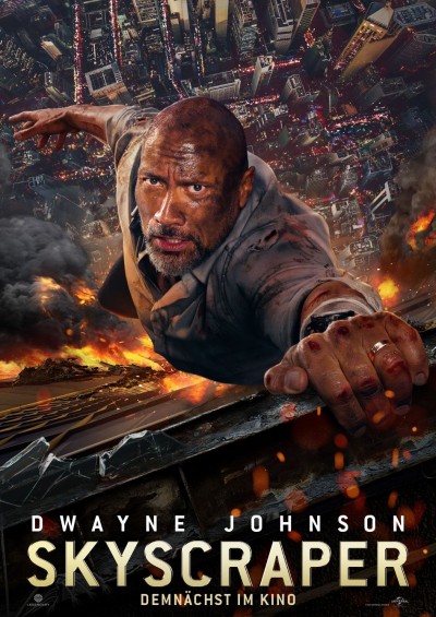 Filmplakat Skyscraper