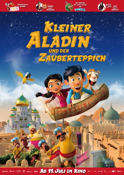 Filmplakat Kleiner Aladin & der Zauberteppich