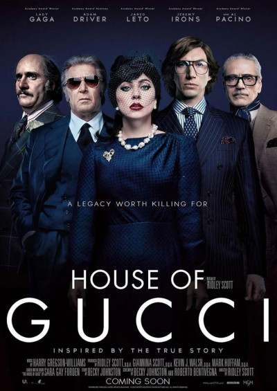 Filmplakat House of Gucci